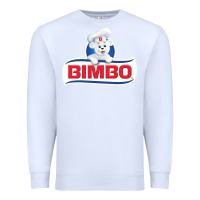 White bimbo bread retro fan t shirt Premium Sweatshirt - tuanDangUi