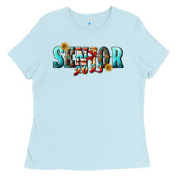Baby Blue senior 2023 Ladies Tee - BundleAndBundleShop