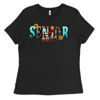 Black senior 2023 Ladies Tee - BundleAndBundleShop