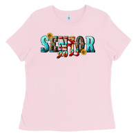 Bubblegum Pink senior 2023 Ladies Tee - BundleAndBundleShop