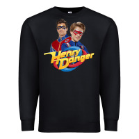 Black henry danger and captain man Premium Sweatshirt - tuanDangUi