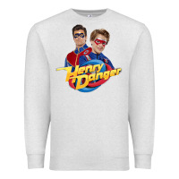 Oatmeal Heather henry danger and captain man Premium Sweatshirt - tuanDangUi
