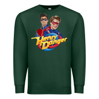 Sports Green henry danger and captain man Premium Sweatshirt - tuanDangUi