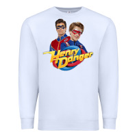 White henry danger and captain man Premium Sweatshirt - tuanDangUi