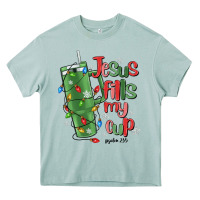 Arona jesus fills my cup psalm 25 5 Heavy Core Tee - MaliasSmallBusiness