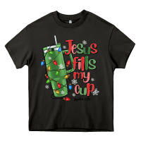 Asphalt jesus fills my cup psalm 25 5 Heavy Core Tee - MaliasSmallBusiness