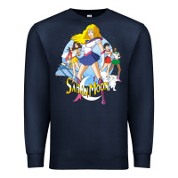 Navy saban moon Premium Sweatshirt - tuanDangUi