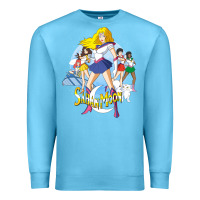 Ocean Blue saban moon Premium Sweatshirt - tuanDangUi