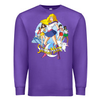 Purple saban moon Premium Sweatshirt - tuanDangUi