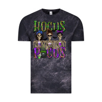 Cloud Black Hocus Pocus with Skeletons Vintage Tee - texasbilliewilder