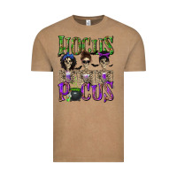 Vintage Coffee Hocus Pocus with Skeletons Vintage Tee - texasbilliewilder