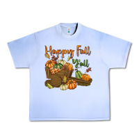 Grape Ice Happy Fall Y'all Urban Heavy Tee - texasbilliewilder