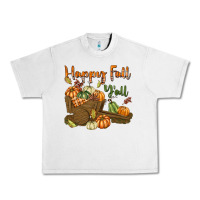 Lunar Rock Happy Fall Y'all Urban Heavy Tee - texasbilliewilder