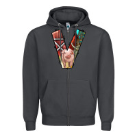 Smoke farm life alphabet lowercase letters v Zipper Hoodie - BundleAndBundleShop