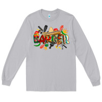 Moon Dust cinco de mayo barber Long Sleeve Tee - CowGirlArtShop