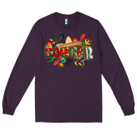 Plum cinco de mayo barber Long Sleeve Tee - CowGirlArtShop