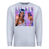 Heather Grey lil kim Premium Sweatshirt - tuanDangUi