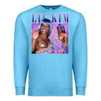 Ocean Blue lil kim Premium Sweatshirt - tuanDangUi