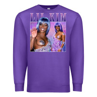 Purple lil kim Premium Sweatshirt - tuanDangUi