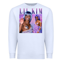 White lil kim Premium Sweatshirt - tuanDangUi
