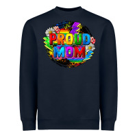 Navy proud mom lgbt Heavyweight Sweatshirt - FaDigitalArtStudio