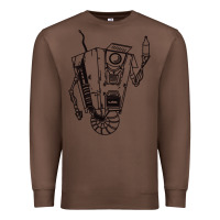 Chestnut b&w claptrap   borderlands Premium Sweatshirt - tuanDangUi
