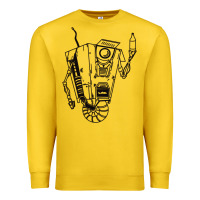Lemon b&w claptrap   borderlands Premium Sweatshirt - tuanDangUi
