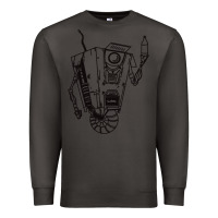 Smoke b&w claptrap   borderlands Premium Sweatshirt - tuanDangUi
