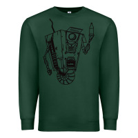 Sports Green b&w claptrap   borderlands Premium Sweatshirt - tuanDangUi
