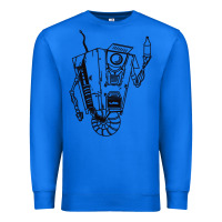 True Royal b&w claptrap   borderlands Premium Sweatshirt - tuanDangUi