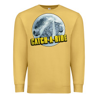 Antique Gold catch a ride to the moon and back Premium Sweatshirt - tuanDangUi