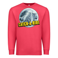 Cardinal catch a ride to the moon and back Premium Sweatshirt - tuanDangUi