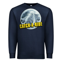 Navy catch a ride to the moon and back Premium Sweatshirt - tuanDangUi