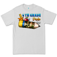 Dove Grey 6 th grade dude Premium Tee - BundleAndBundleShop