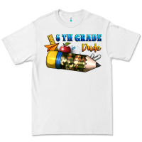 White 6 th grade dude Premium Tee - BundleAndBundleShop