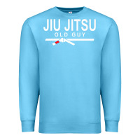 Ocean Blue Jiu Jitsu Old Guy Premium Sweatshirt - tuanDangUi