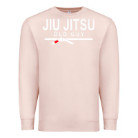 Pale Pink Jiu Jitsu Old Guy Premium Sweatshirt - tuanDangUi