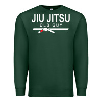 Sports Green Jiu Jitsu Old Guy Premium Sweatshirt - tuanDangUi