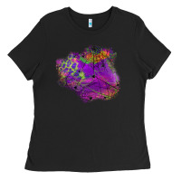 Black halloween spider web for patches Ladies Tee - BundleAndBundleShop