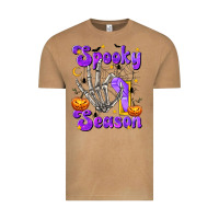 Vintage Camel Spooky Season On Vintage Tee - texasbilliewilder