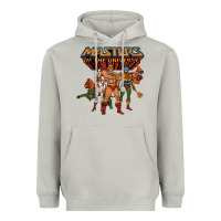 He Man White Color Heavyweight Hoodie | Teevron