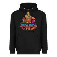 Black he man white color 1 Heavyweight Hoodie - tuanDangUi