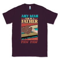Plum Any man can be a father But it take someone special to be a Pawpaw Classic Tee - Bettercallsaul