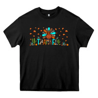 Black thankful turkey Heavy Core Tee - JahusDesignShop