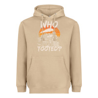 Mushroom Who Tooted Funny Train Lovers And Railroad Retro Vintage Heavyweight Hoodie - tuanDangUi