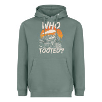 Sage Who Tooted Funny Train Lovers And Railroad Retro Vintage Heavyweight Hoodie - tuanDangUi