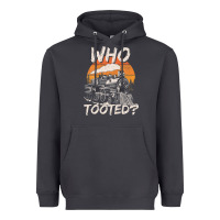 Smoke Who Tooted Funny Train Lovers And Railroad Retro Vintage Heavyweight Hoodie - tuanDangUi