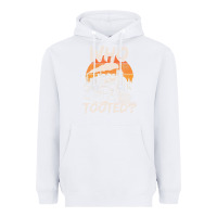 White Who Tooted Funny Train Lovers And Railroad Retro Vintage Heavyweight Hoodie - tuanDangUi