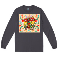 Smoke cinco cinco cinco de mayo Long Sleeve Tee - CowGirlArtShop