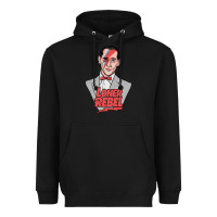 Black loner rebel Heavyweight Hoodie - tuanDangUi